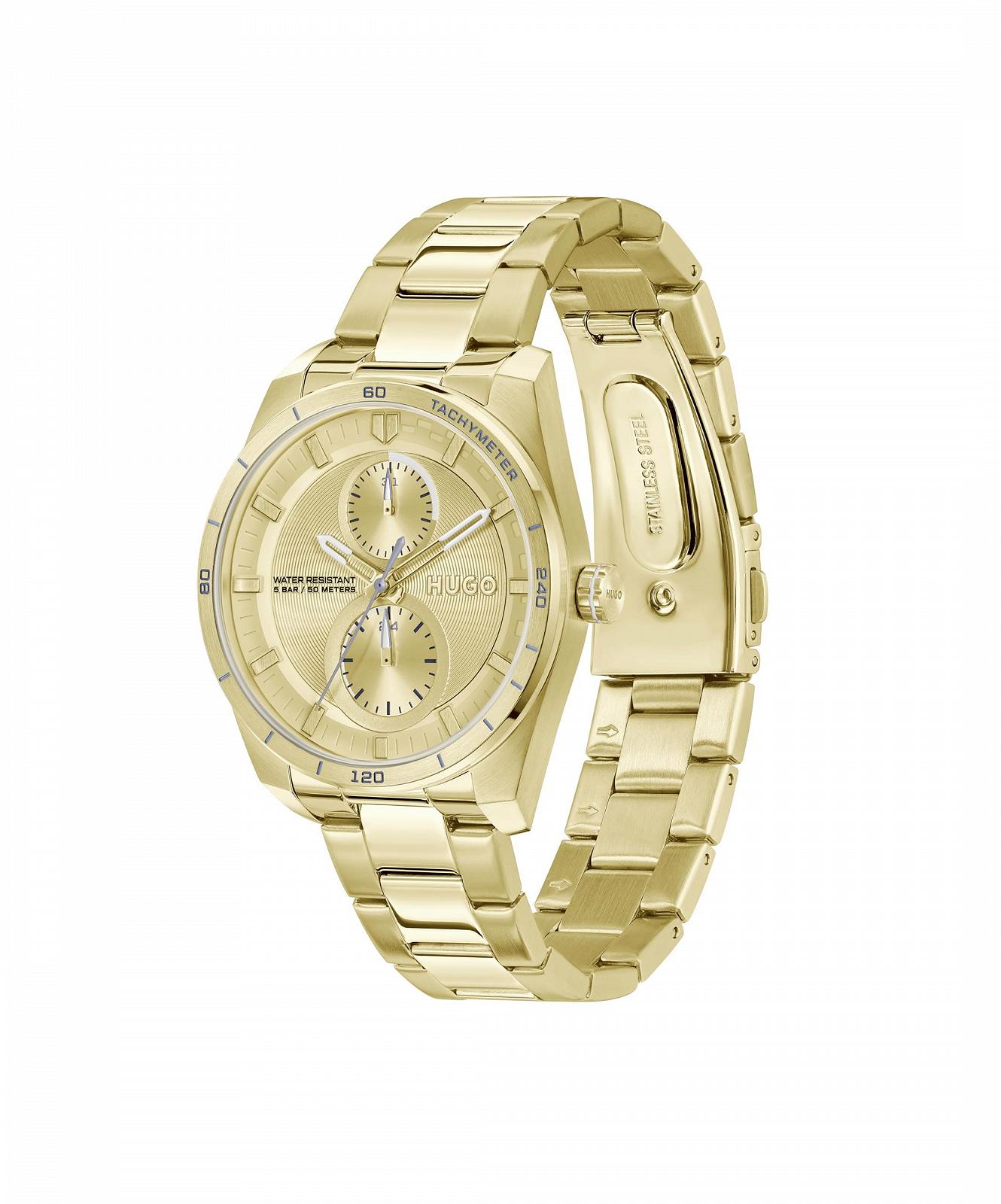 Годинник кварцовий HUGO Multi Zifferblatt для жінок Колекція #Fast for HER з браслетом з нержавіючої сталі, фото №2