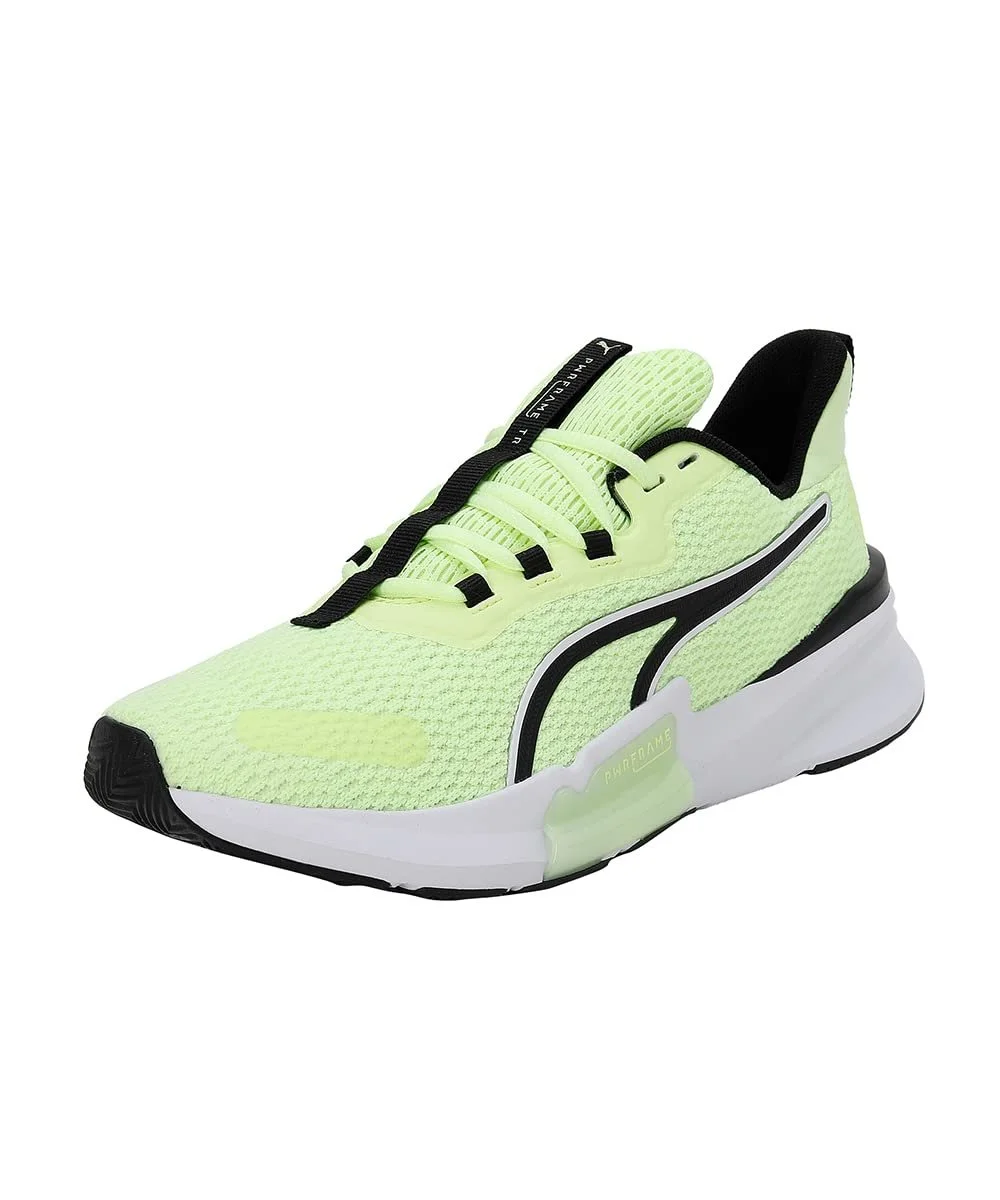 Футбольные Бутсы PUMA Pwrframe Tr 2 Черный/Желтый/Белый, фото №1