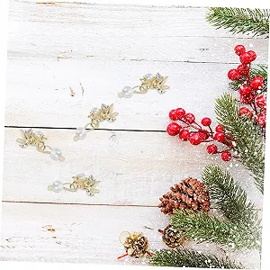 Украшение для ногтей WOONEKY 12 x DIY Стразы для ногтей Бусины из сплава с золотой окантовкой synthetic.ua - Фото 1