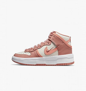 Кроссовки Nike Dunk High Up Sail Light Madder Root 39 - Фото 1