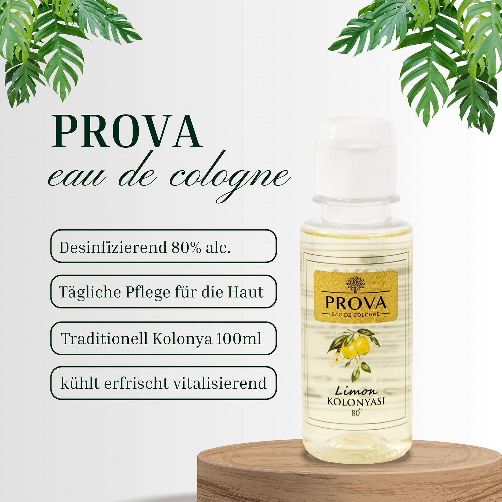 Вода Prova Kolonya Lemon Turkish Fragrance 400 мл, фото №2
