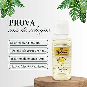 Вода Prova Kolonya Lemon Turkish Fragrance 400 мл synthetic.ua - Фото 1