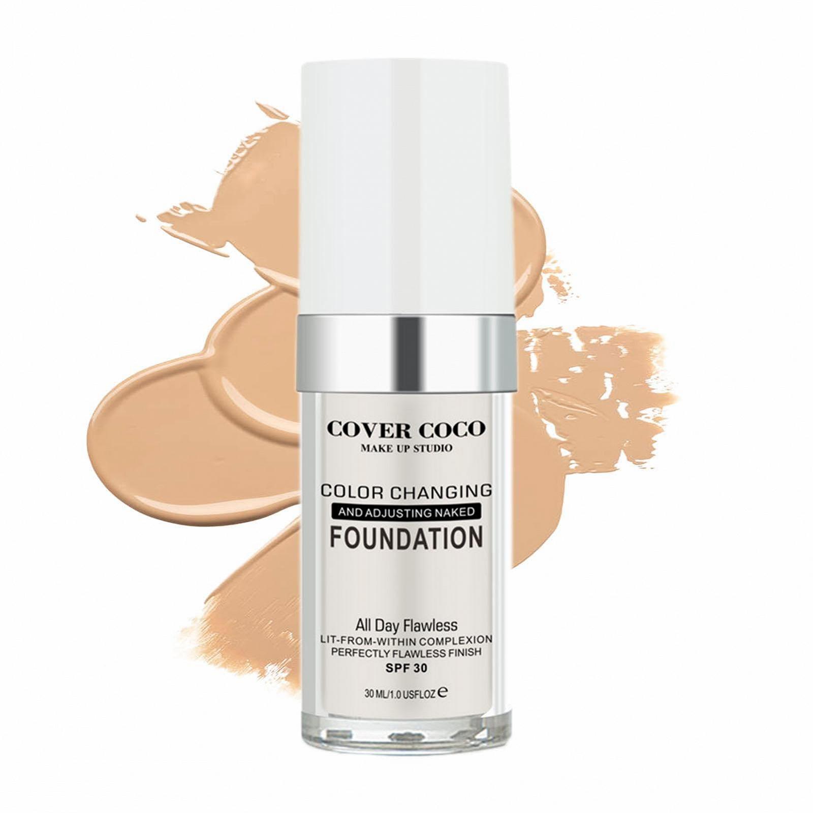 Жидкая основа Qarido SPF 30 30 мл Консилер для лица Полное покрытие Коррекция тона Увлажнение, фото №1 Жидкая основа Qarido SPF 30 30 мл Консилер для лица Полное покрытие Коррекция тона Увлажнение, фото №1