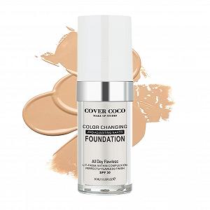 Купить Жидкая основа Qarido SPF 30 30 мл Консилер для лица Полное покрытие Коррекция тона Увлажнение - Фото 1 Жидкая основа Qarido SPF 30 30 мл Консилер для лица Полное покрытие Коррекция тона Увлажнение - Фото 1