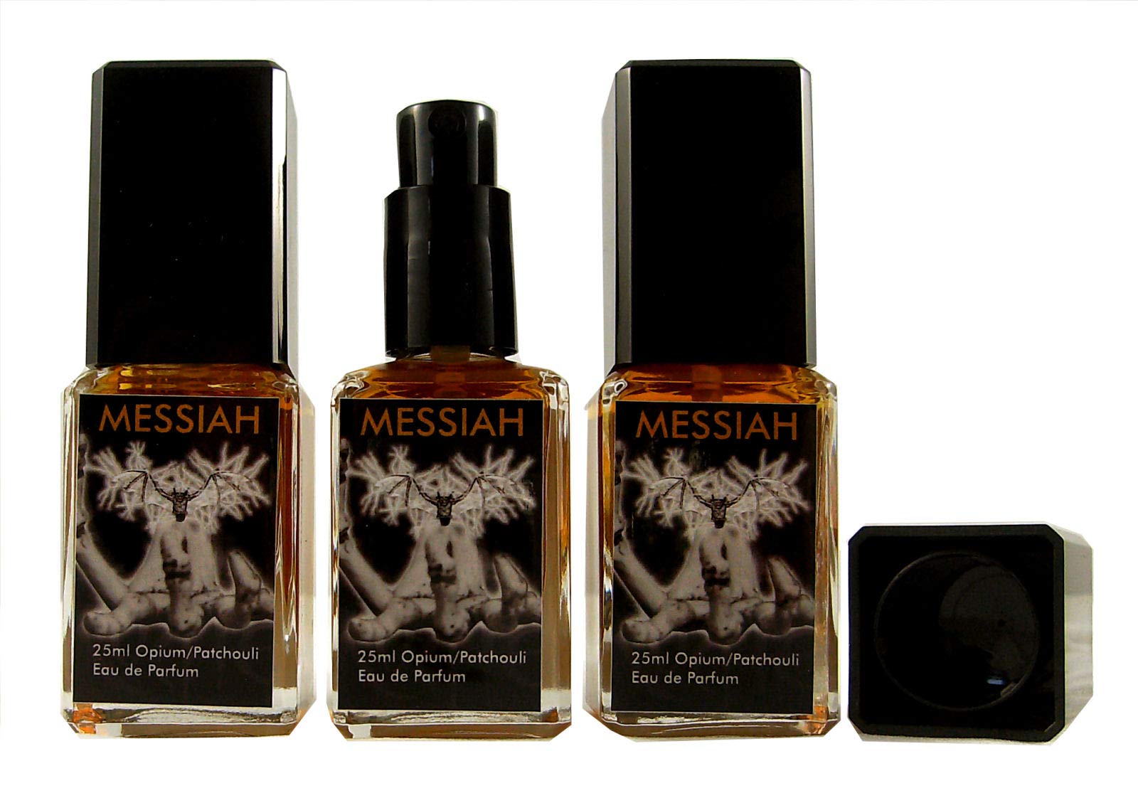 Духи Teufelsküche Patchouli Messiah Economy Pack 3x 25 мл Gothic Eau de Parfum Patchouly, фото №4