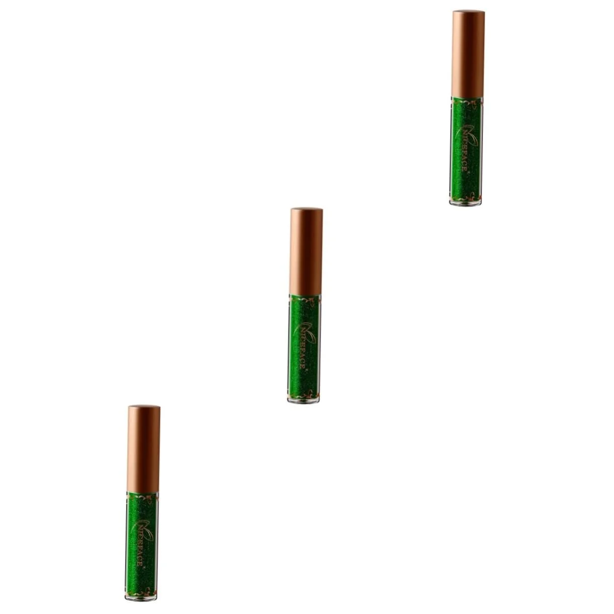 Підводка для очей HAPINARY Набір з 3 різнокольорових блискучих водостійких діамантових, фото №1