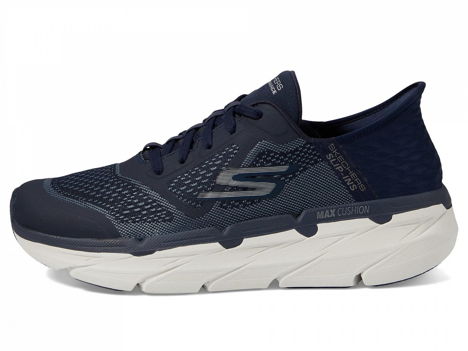 Кросівки Skechers Max Cushioning Slip-ins Schwarz/Weiß, 43.5 EU, фото №6