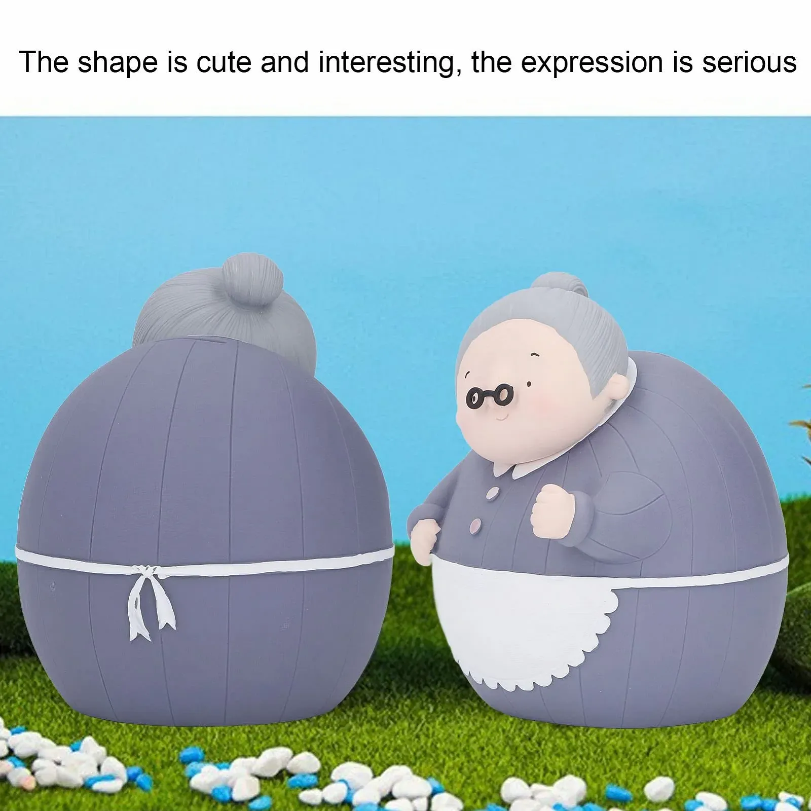 Скарбничка MTLAVISHY Retro Old Lady, фото №7