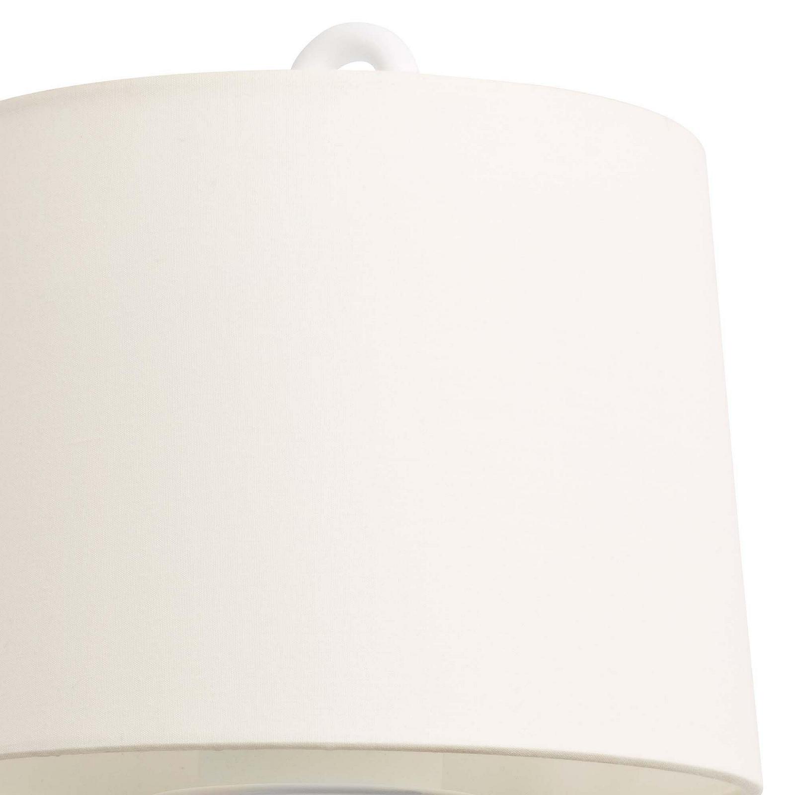 Настільна лампа Faro Barcelona Montreal 24034-05 E27 15 Вт Біла/Бежева, фото №4