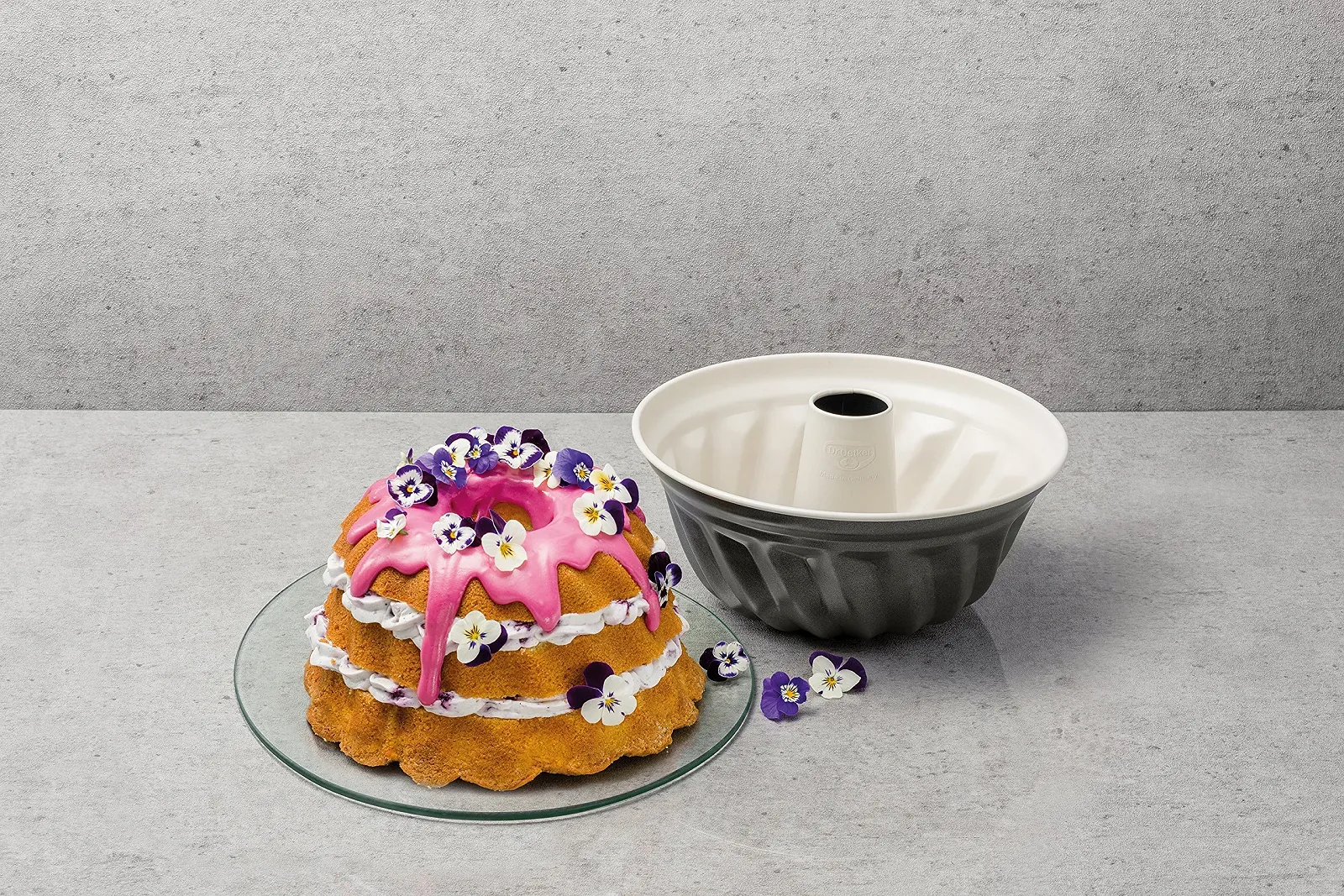 Форма для випікання кексу Dr. Oetker Baking Trend 22 см сталева з керамічним антипригарним покриттям, фото №2