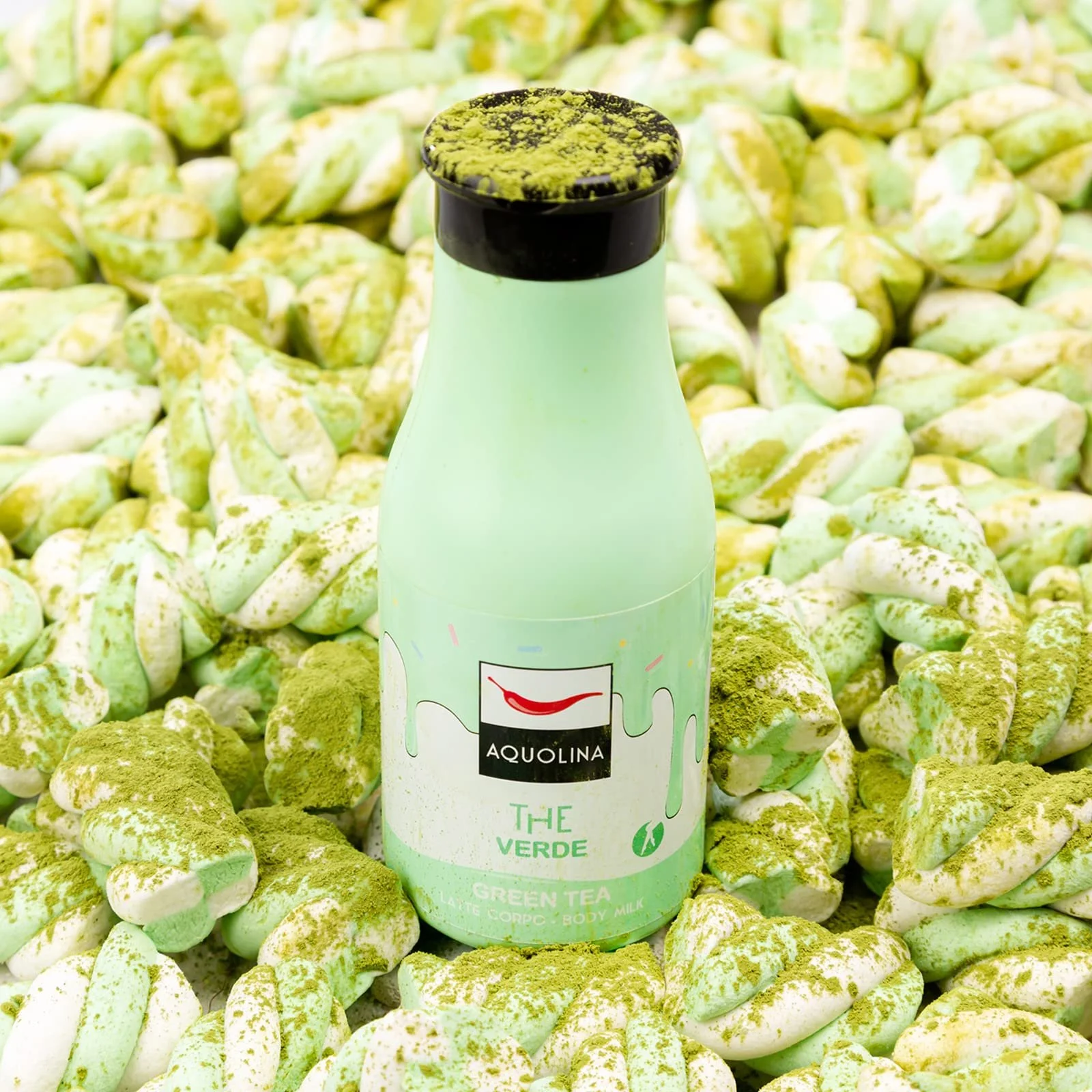 Молочко для тіла Aquolina Green Tea Sweet, Delicate and Enveloping 250 мл, фото №2