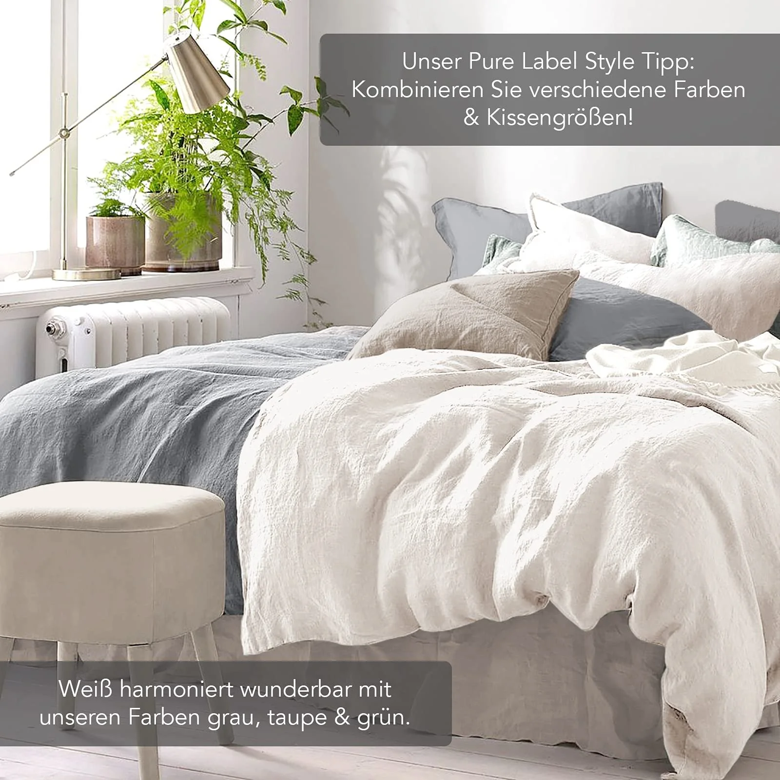 Комплект постільної білизни Pure Lable Напівльон 135 x 200 см Білий, фото №6