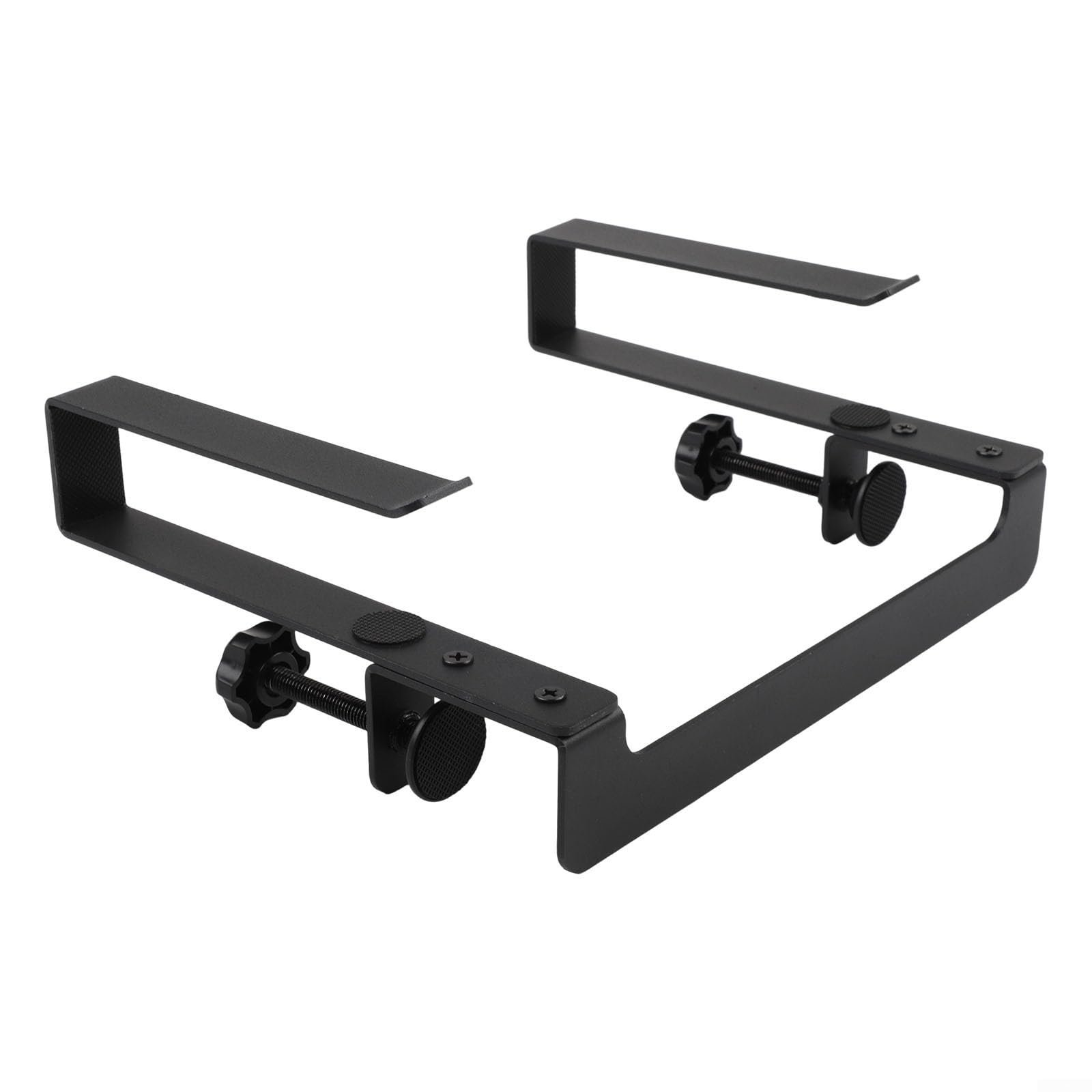 Регулируемая подставка для ноутбука Настольный органайзер для хранения Охлаждающая подставка Перфорированная настольная подставка для спальни Классных комнат Отелей Кабинетов с разными устройствами Black 1, фото №2