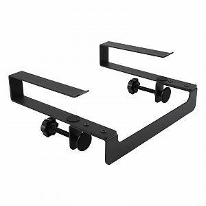 Регулируемая подставка для ноутбука Настольный органайзер для хранения Охлаждающая подставка Перфорированная настольная подставка для спальни Классных комнат Отелей Кабинетов с разными устройствами Black 1 synthetic.ua - Фото 1