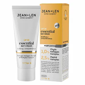 Денний крем Jean & Len Essential для всіх типів шкіри SPF 30 з рослинним колагеном 50 мл - Фото 1