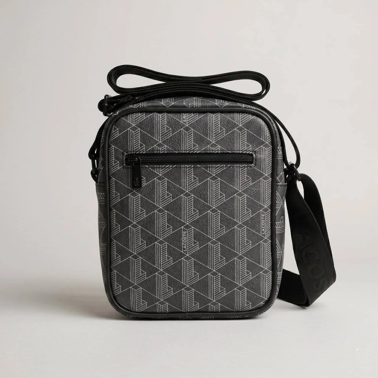 Чоловіча сумка Lacoste Monogram Black, фото №4