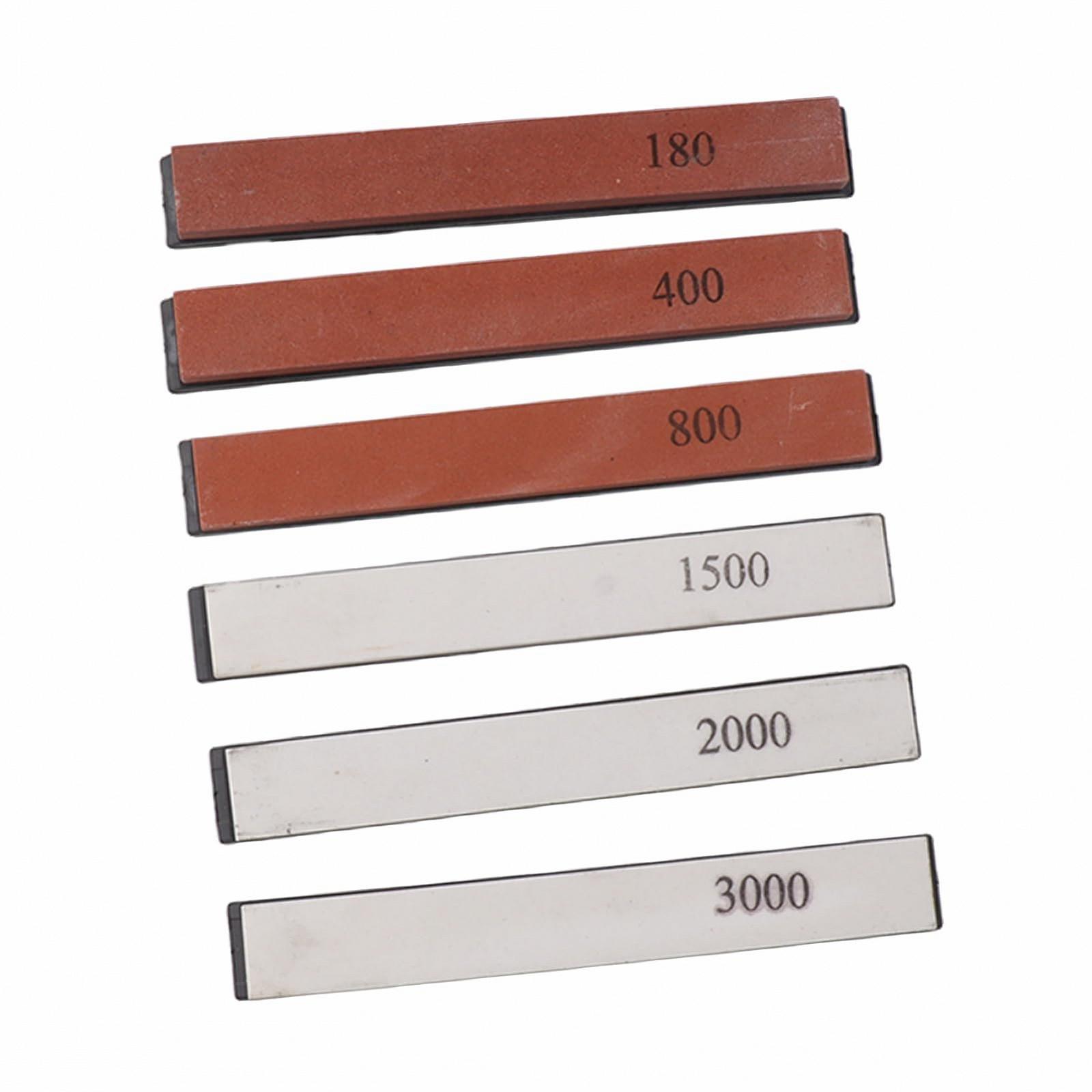 Набор точильных камней 6 шт. с угловой направляющей для ножниц, фото №9