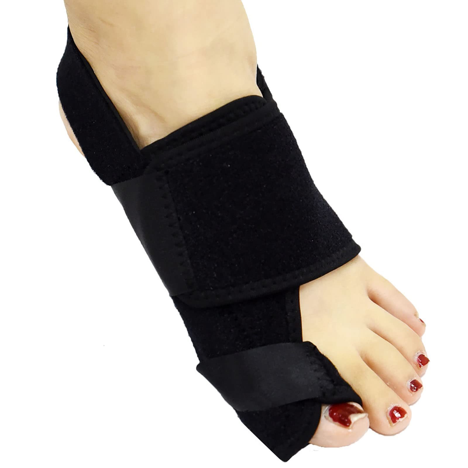 Шина для великого пальця стопи (2 шт.) Коректор кісточки для жінок та чоловіків, ортопедична, фото №8