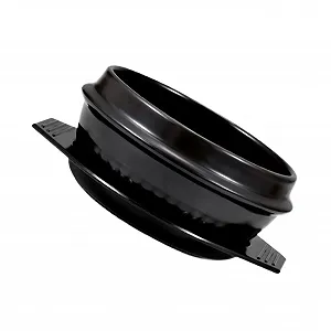 Горшок керамический для бибимбапа с подставкой термостойкий. - Фото 1