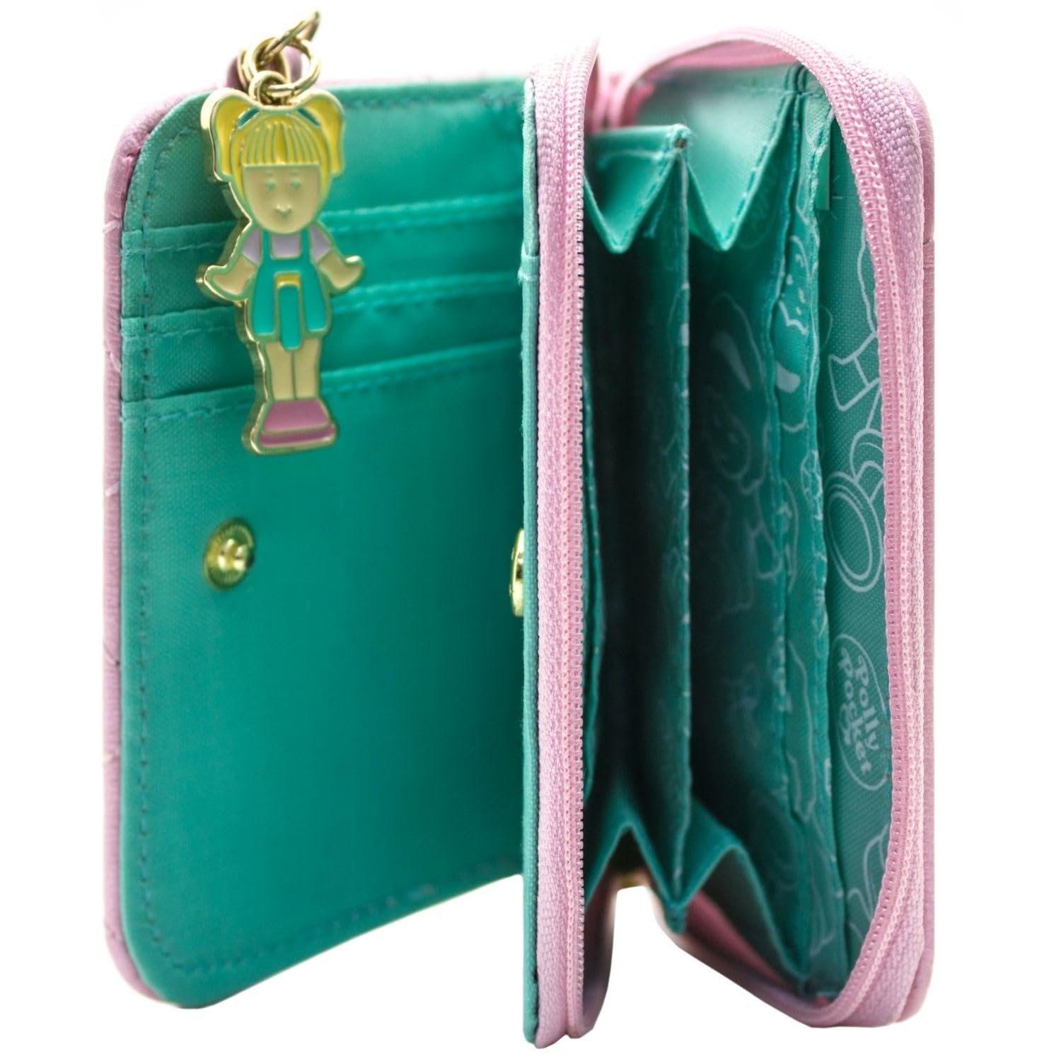 Кошелек Polly Purse Clutch Coin Pocket & Card Holder Розовый, розовый, Casual, фото №3