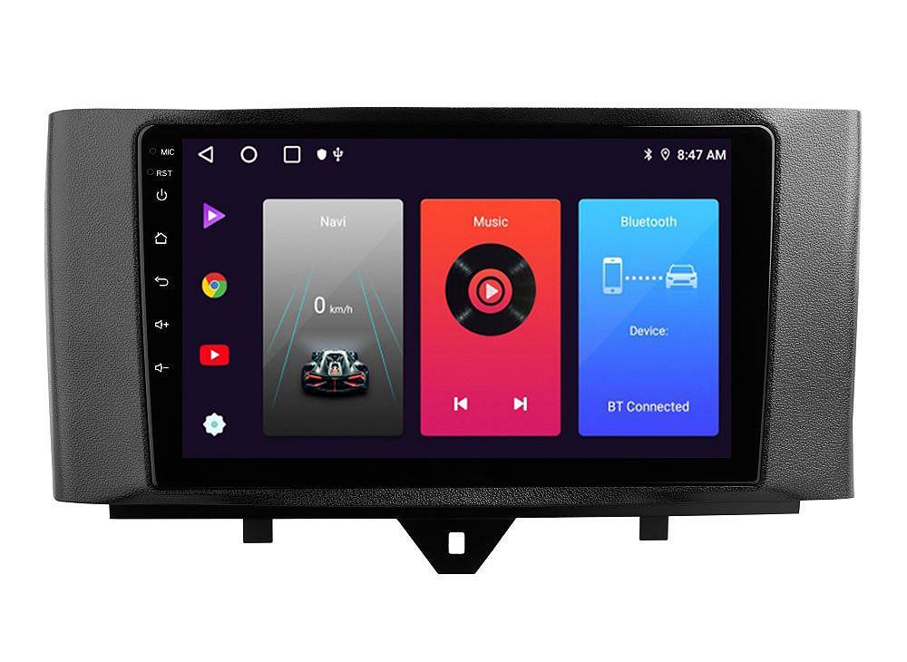 Штатная магнитола Sigma F9216 2+32 Gb Mercedes Benz Smart Fortwo 2 2010-2015 9, фото №1