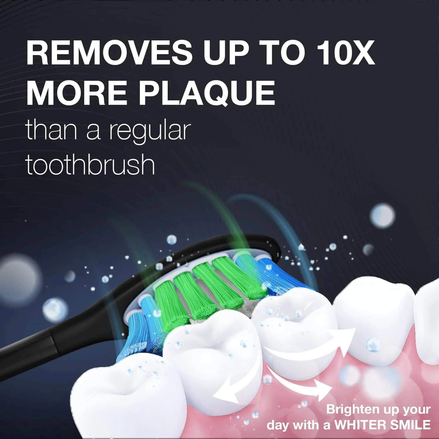 Электрическая зубная щетка Wagner Stern VibroWave Plus Oscillation & Vibration Sonic IPX7 Waterproof, фото №6