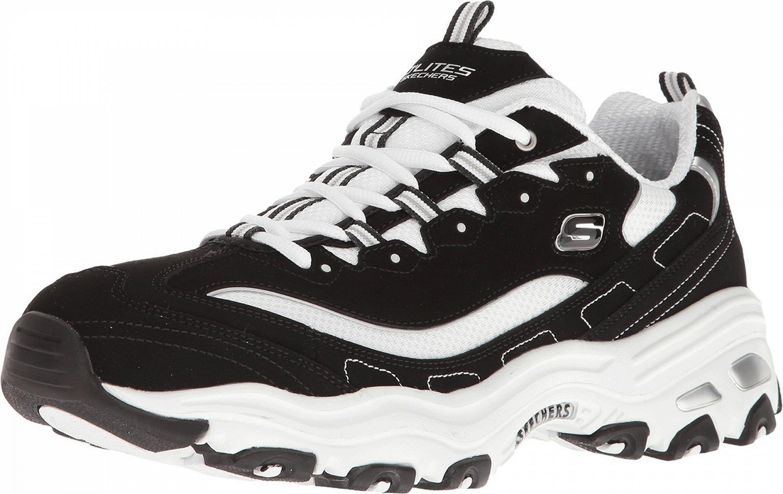 Кроссовки Skechers D'lites мужские - Черный, Medium, фото №1