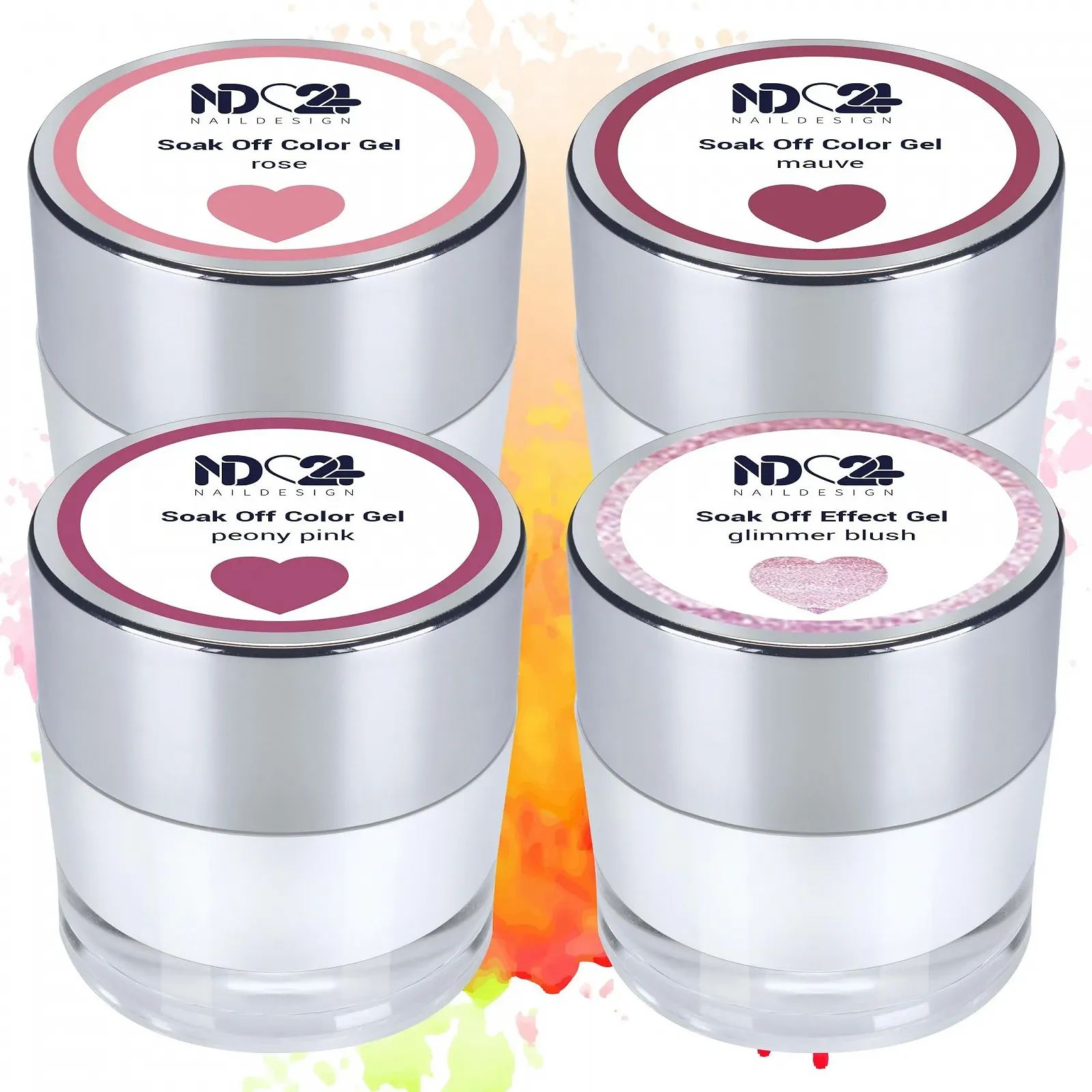 Гель-лак ND24 Premium Bundle Vintage Pink Soak Off Gel Collection Высокопигментированный UV LED Коллекция Насыщенный цвет 4 x 10 г, фото №1 Гель-лак ND24 Premium Bundle Vintage Pink Soak Off Gel Collection Высокопигментированный UV LED Коллекция Насыщенный цвет 4 x 10 г, фото №1