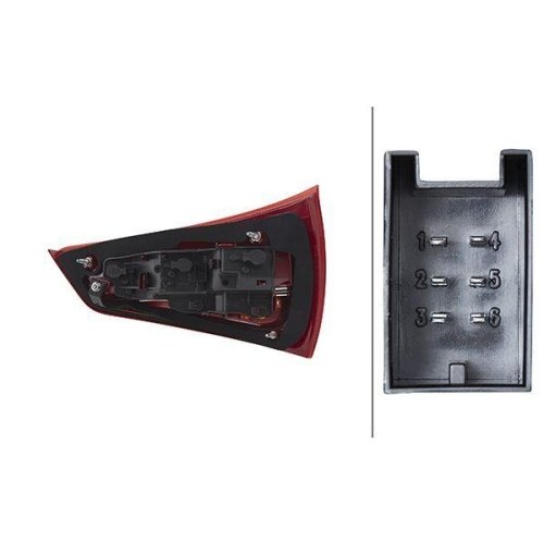 Задний фонарь HELLA 2SK 010 436-091 для AUDI VW, левый, фото №2