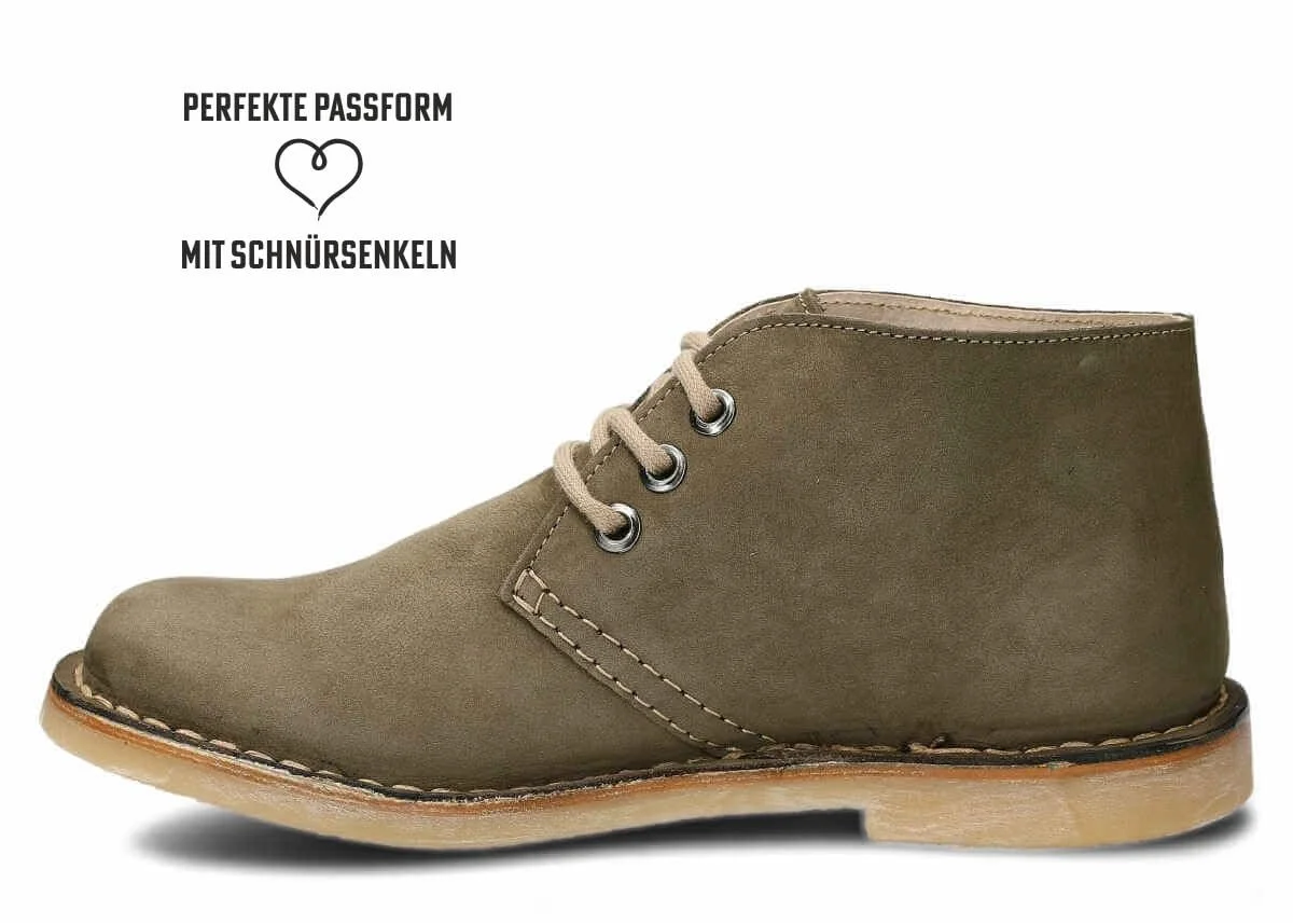 Мужские ботинки Nagaba Кожаные на шнуровке, фото №3