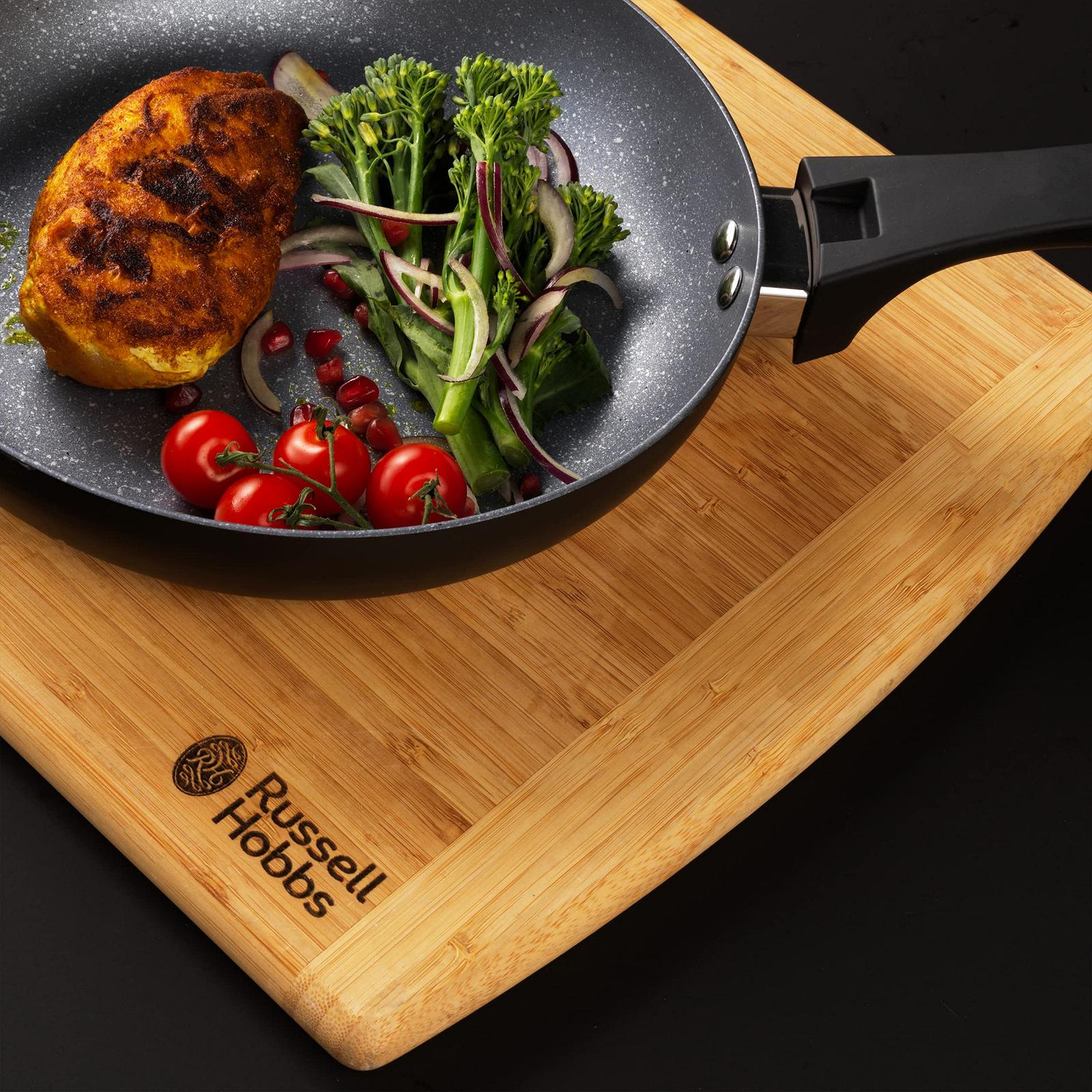 Russell Hobbs RH01840 Набор из 4 предметов Антипригарная Кастрюля и Сковорода Индукционная Безопасность Легкая очистка Экономия пространства, фото №4 Russell Hobbs RH01840 Набор из 4 предметов Антипригарная Кастрюля и Сковорода Индукционная Безопасность Легкая очистка Экономия пространства, фото №4