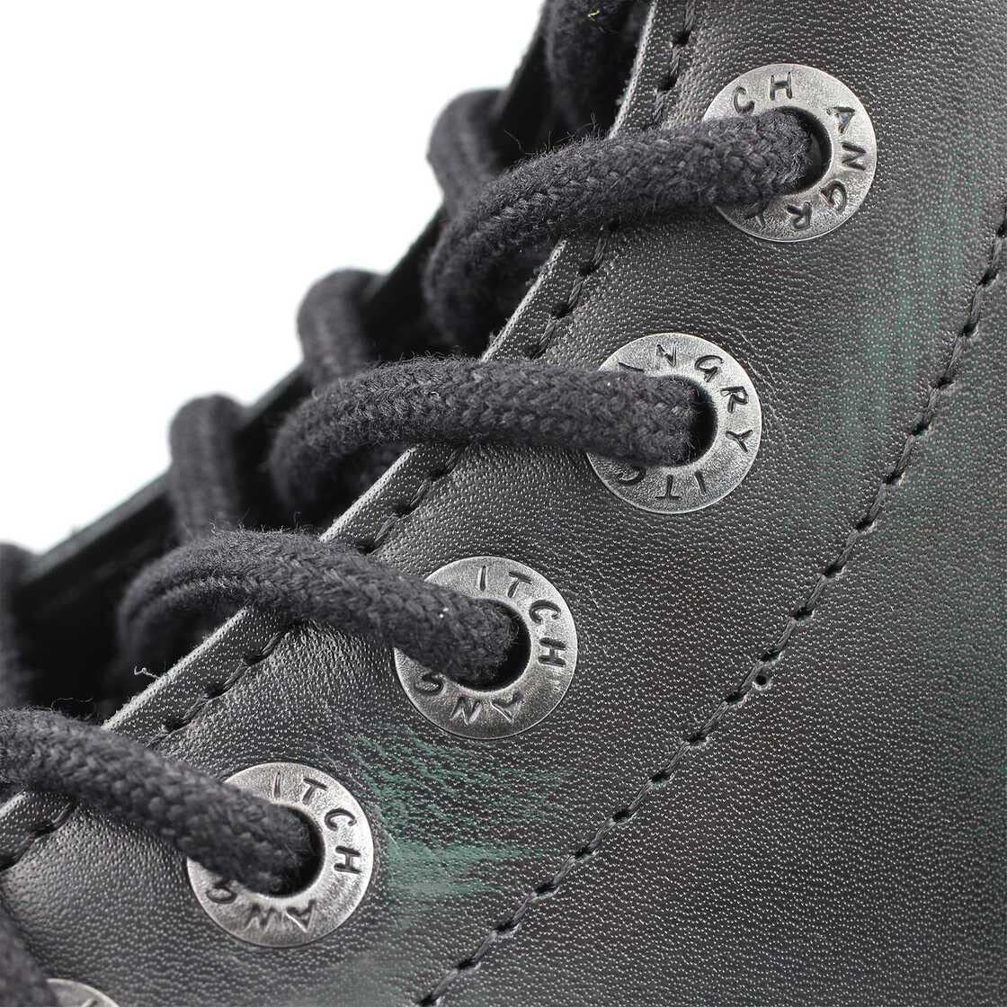 Черевики Шкіряні Angry ITCH Ranger Army 8-Hole Green Rub-Off Сталевий Носок EU36-48, фото №6
