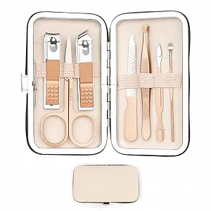 Набор для маникюра из нержавеющей стали для женщин и мужчин с дорожной сумкой - Фото 1