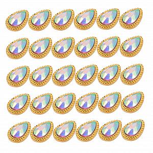 Стразы для ногтей MERRYHAPY Капля Характеристики Золотой - Фото 1