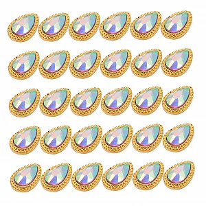 Стразы для ногтей MERRYHAPY Капля Характеристики Золотой - Фото 1