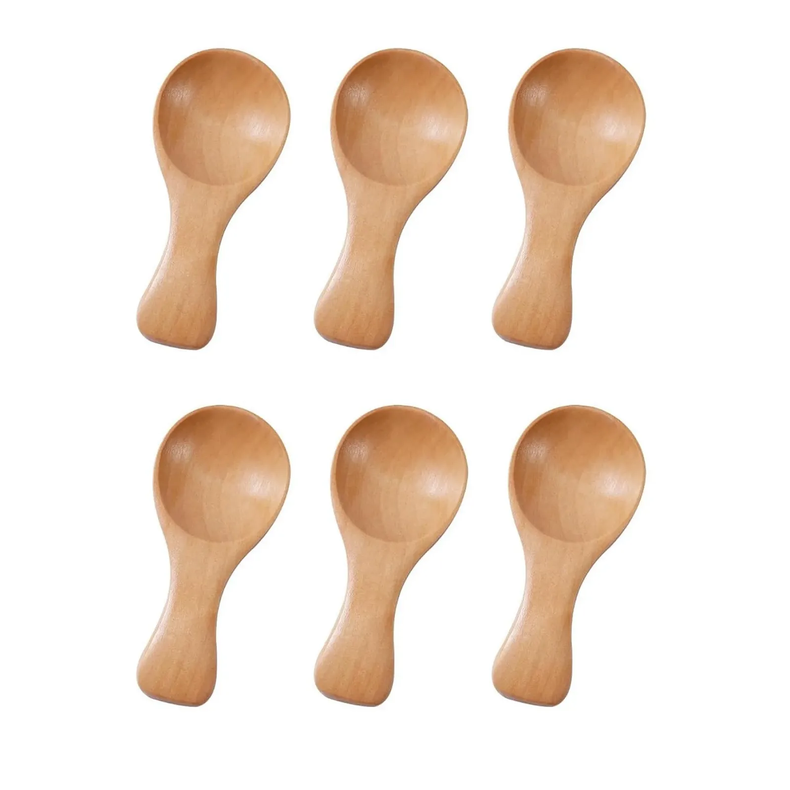 Ложка деревянная Мини 8 см, фото №1