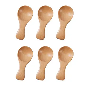 Ложка деревянная Мини 8 см - Фото 1