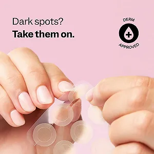 Патчі Peach Slices MicroDarts від темних плям Ніацинамід, вітамін C, гіалуронова кислота та Cica | Веганські | 9 патчів synthetic.ua - Фото 1