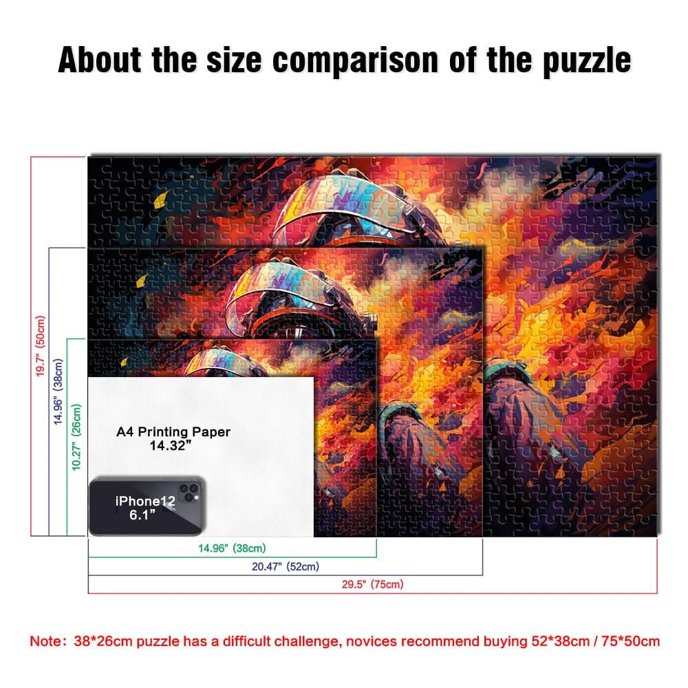 Пазл Fireman 1000 элементов 38 x 52 см, фото №4