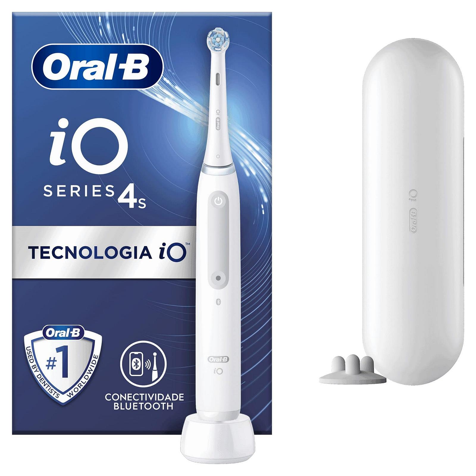 Електрична зубна щітка Oral-B iO 4 - Біла, фото №3