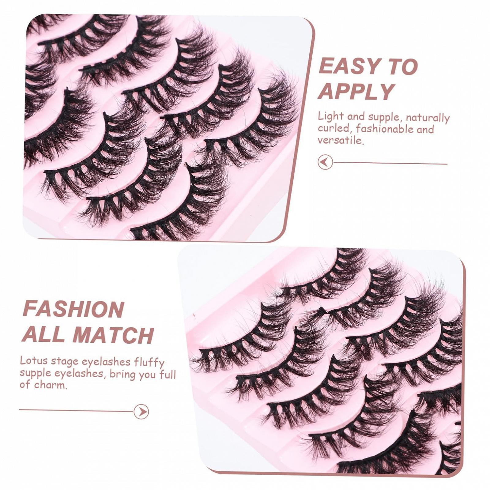 Вії Angoily 3d 8d 30 пар Кластерні Імітовані, фото №5