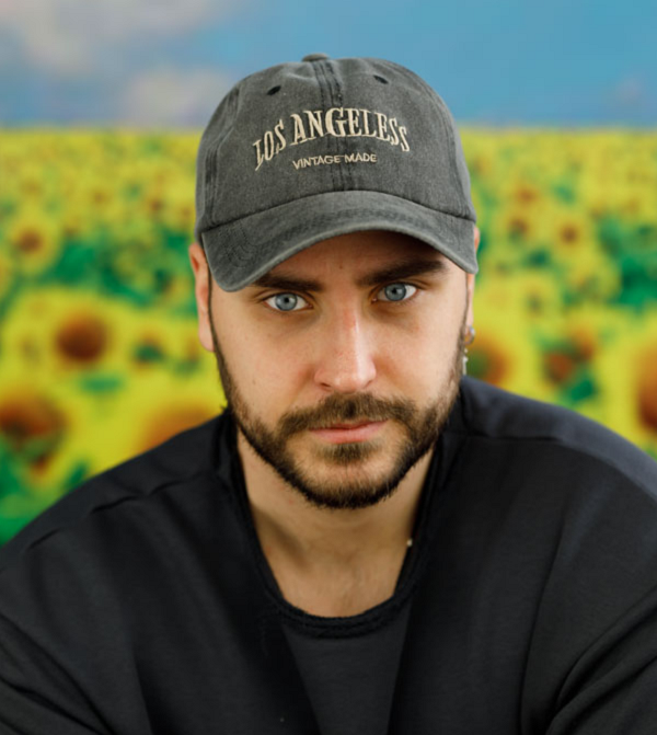 Мужская летняя бейсболка Braxton Черный, фото №1