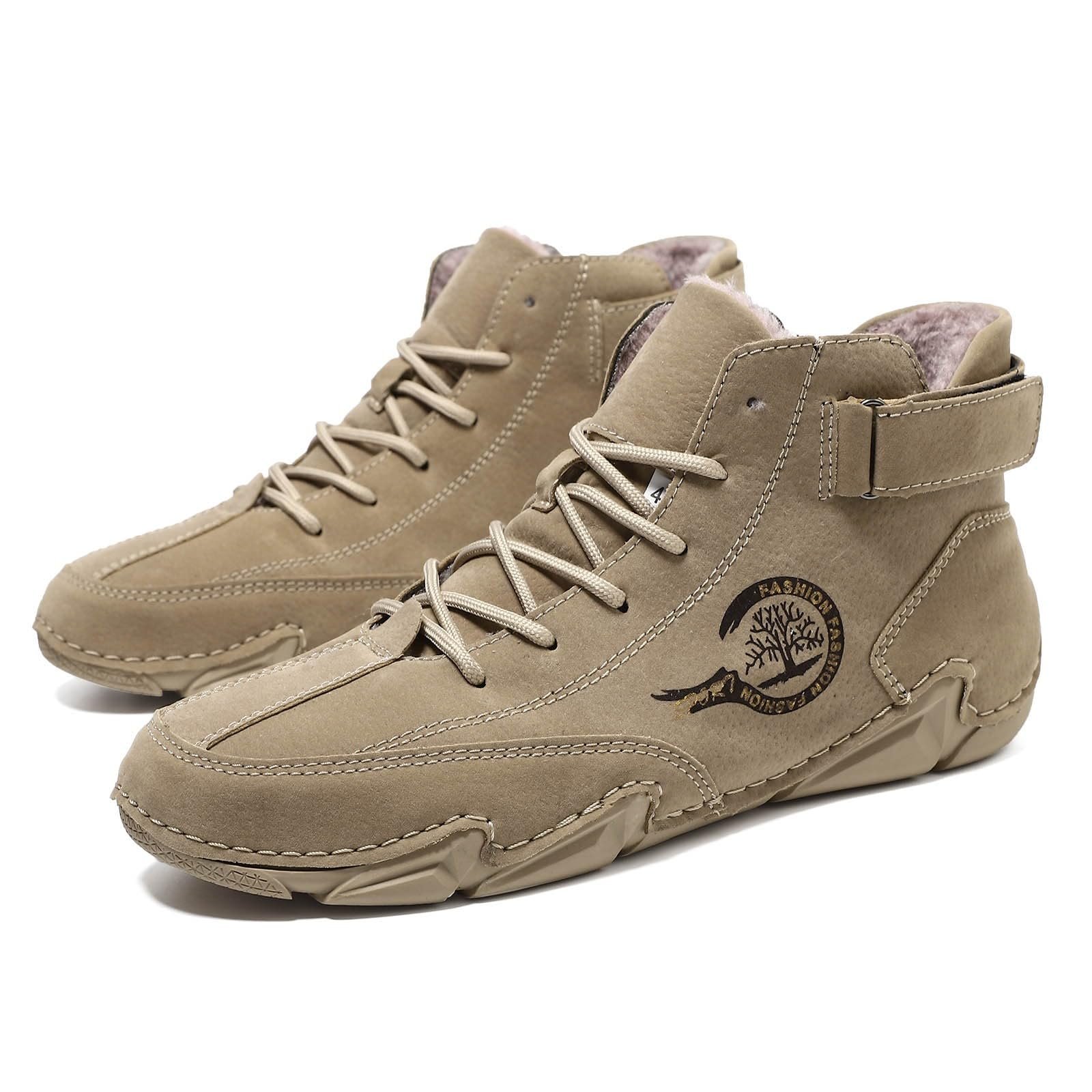 Ботинки Beck Italian Shoes, ручная работа, высокие, кожаные, водонепроницаемые, легкие, нескользящие, удобные, унисекс, для хайкинга, кемпинга и вождения, всесезонные, Chukka, высокие, итальянские, фото №4