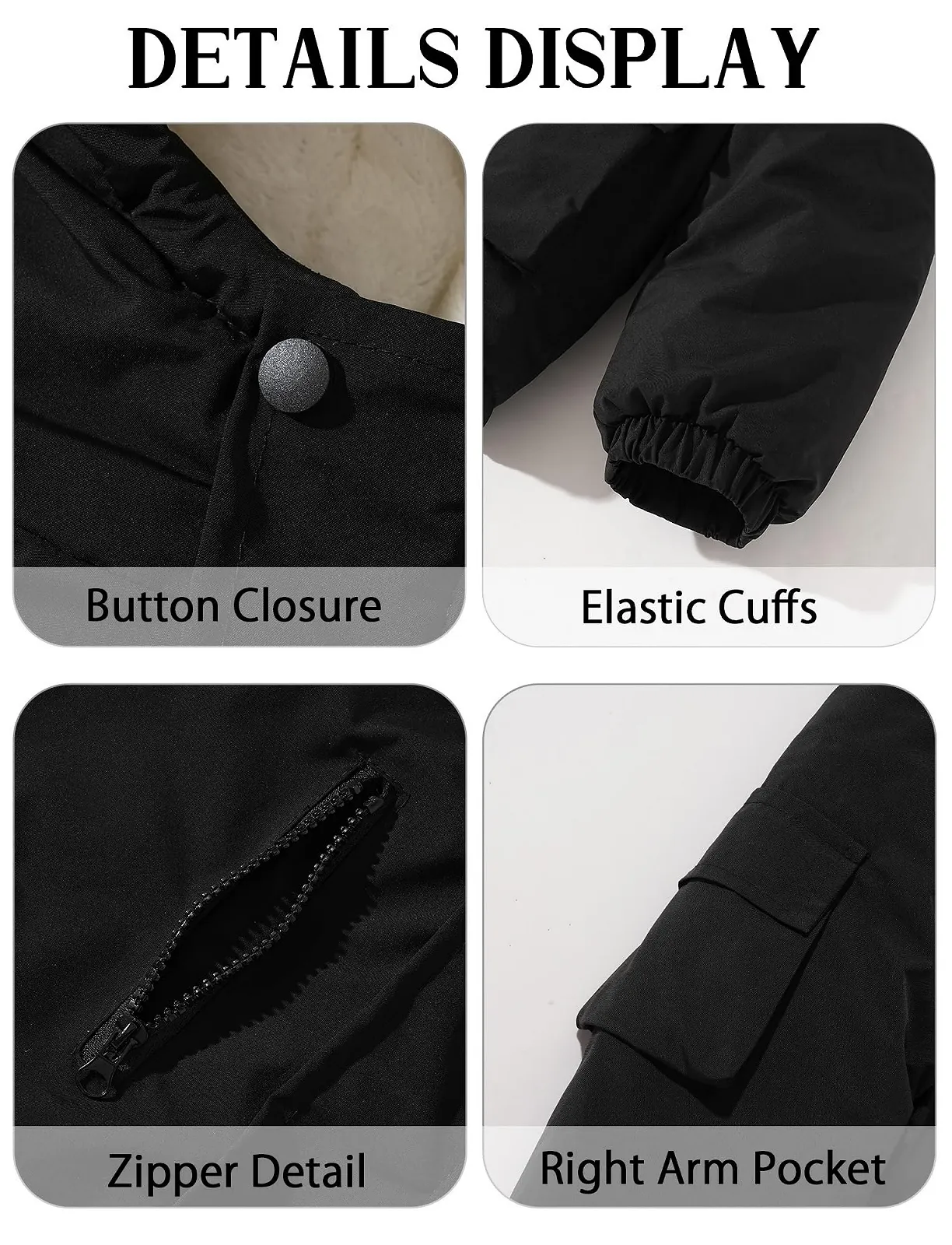 Зимова куртка FEOYA для хлопчиків, тепла дитяча, фото №2