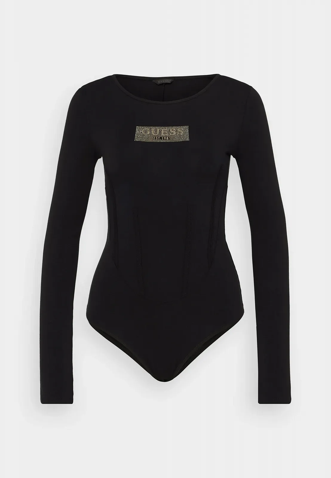 Жіночий боді Guess - Ls Corset Logo Body - Чорний - S, фото №5 Жіночий боді Guess - Ls Corset Logo Body - Чорний - S, фото №5