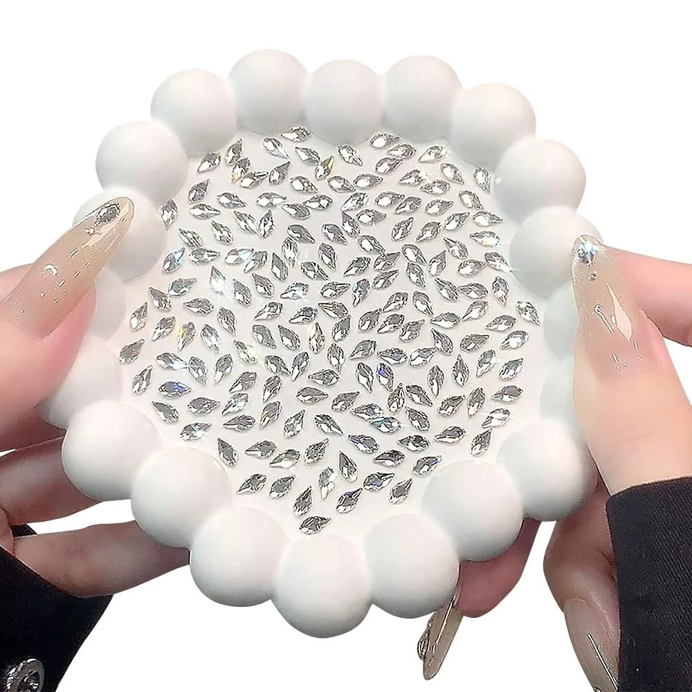 Листок K9 Скло 3 x 6 мм Блискучі Камені, фото №9