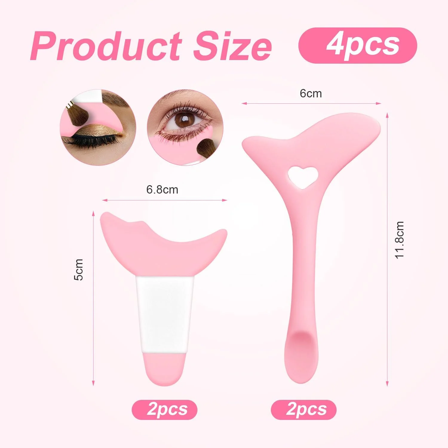 Трафарети для очейуки силіконові аплікатори, фото №2