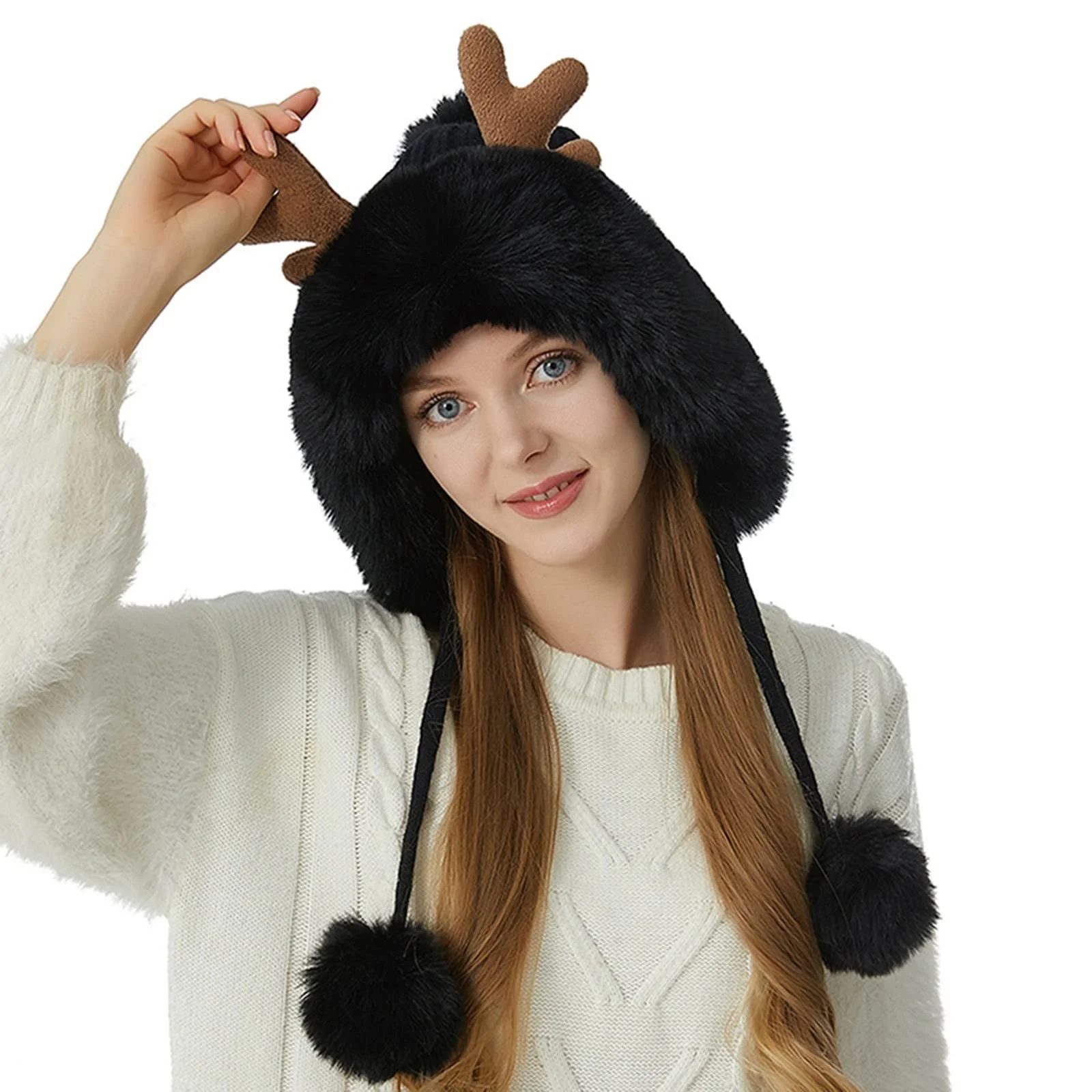 Шарф-труба kosopse Дитяча Шапка з оленячими рогами, фото №1 Шарф-труба kosopse Дитяча Шапка з оленячими рогами, фото №1