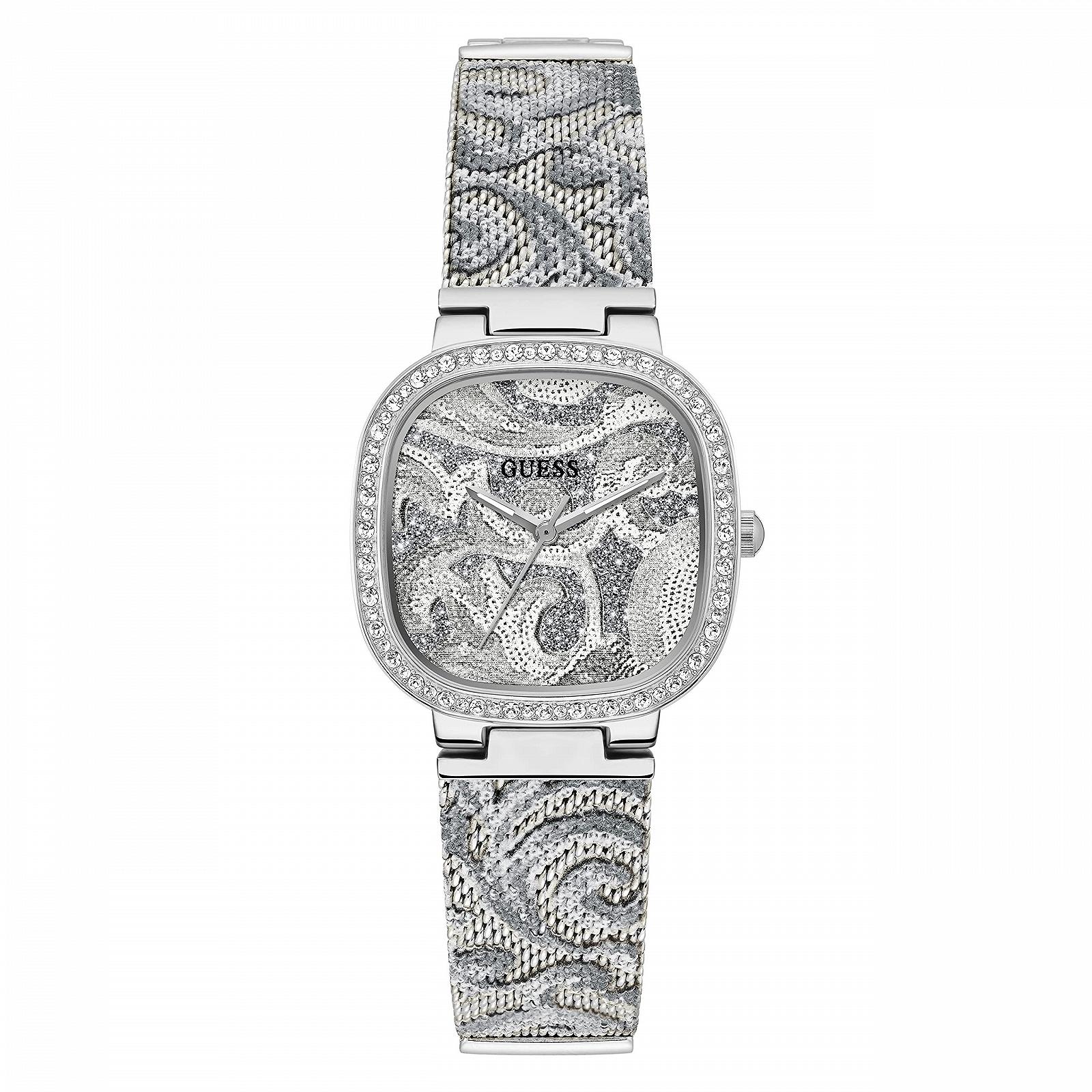 Часы GUESS 32019893 Женские Аналоговые Кварцевые Серебряные, серебряный, Браслет, фото №1 Часы GUESS 32019893 Женские Аналоговые Кварцевые Серебряные, серебряный, Браслет, фото №1