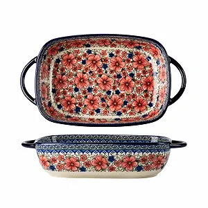 Купить Форма для запекания ASIAD прямоугольная малая керамическая винтажная - Фото 1 Форма для запекания ASIAD прямоугольная малая керамическая винтажная - Фото 1